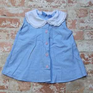 Baby Crew Blue and white Dress